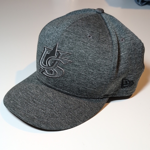 New Era Heather Gray Cap with Embroidered Logo